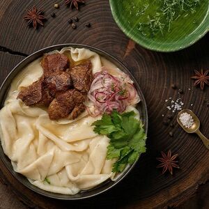 Кумыкский хинкал с томленой бараниной