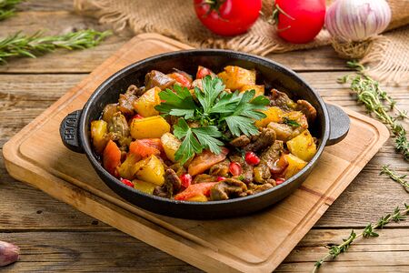 Жаркое из телятины по-домашнему