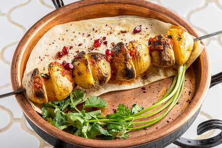 Картофель на гриле