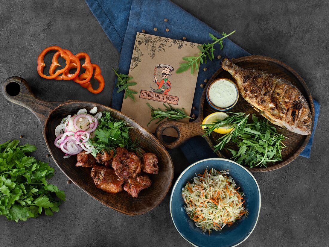 Шашлык и Вино