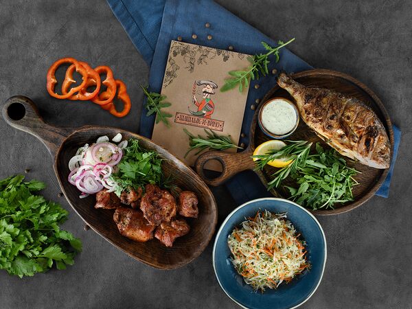 Шашлык и Вино