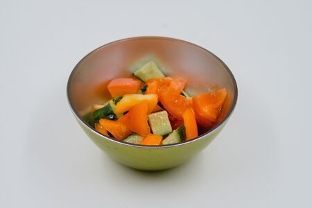 Салат овощная грядка