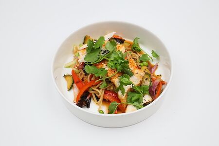 Вок с курицей