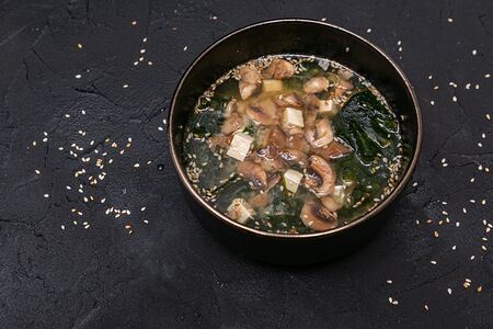 Мисо суп с грибами