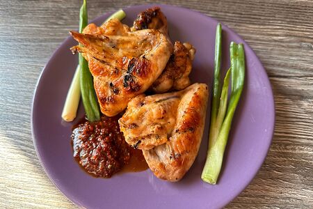 Шашлык из куриных крыльев