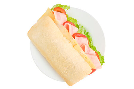 Панини с ветчиной из индейки