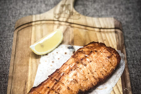 Шашлык из семги