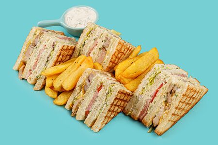 Клаб-сэндвич с цыпленком