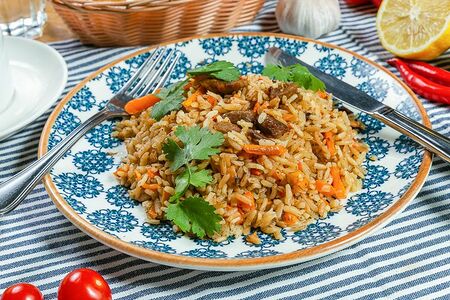 Плов с говядиной