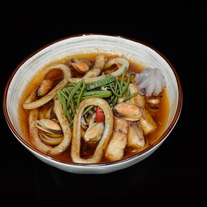 Рамен с морепродуктами