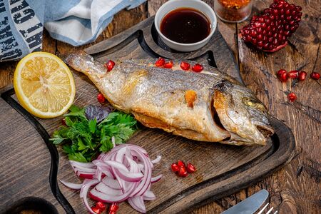 Шашлык из дорадо