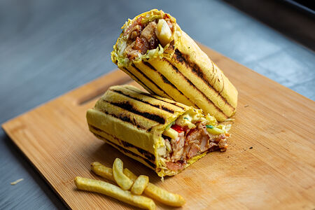 Шаурма Классическая с картошкой фри 