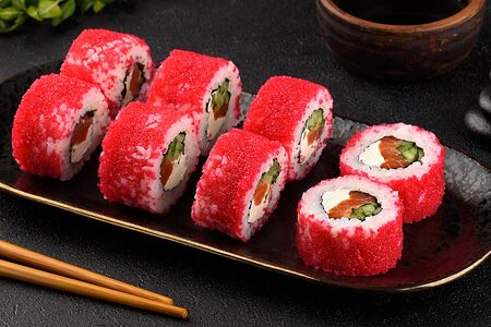 Калифорния с лососем