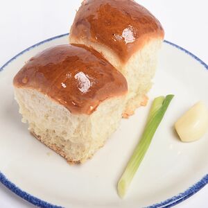 Пампушки с чесноком