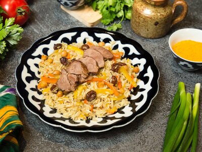 Плов Праздничный с говядиной