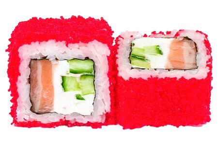 Ролл Калифорния с лососем