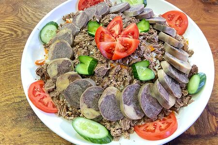 Чайханский плов с казы