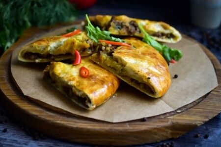 Кубдари с говядиной