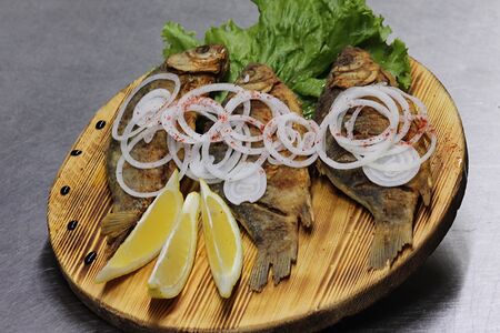 Жареный карась