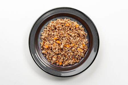 Гречка с луком