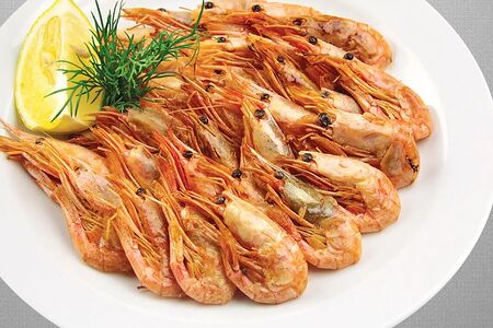 Креветки жареные
