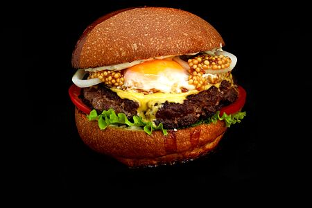 Бургер 007 с курицей