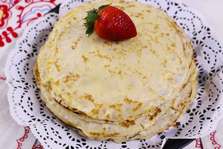 Блинчики сладкие