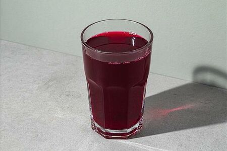 Морс Черная смородина - лаванда