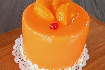 Пирожное Праздничный мандарин