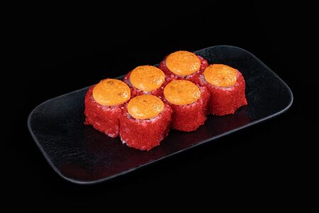 Запеканка с тигровой креветкой