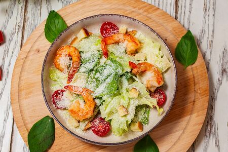 Цезарь с креветками