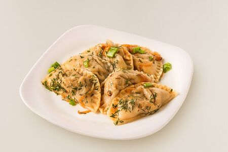 Вареники с картофелем и грибами