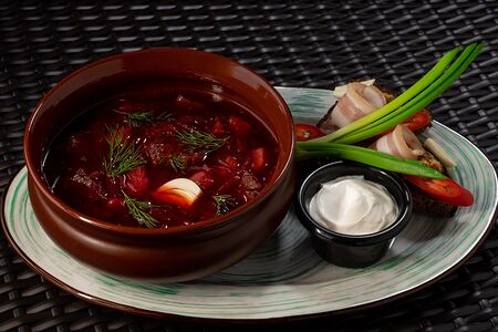 Борщ с говядиной