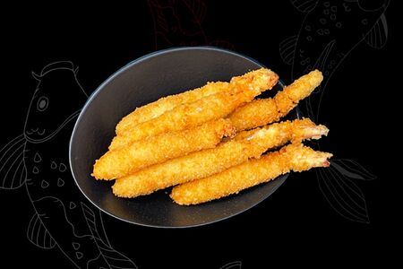 Креветки в сухарях