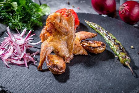 Перепелка в тандыре