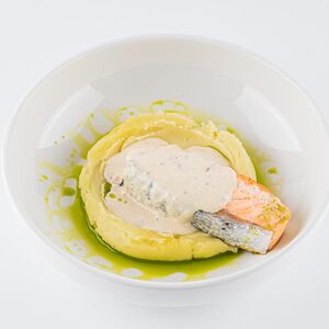 Лосось в сливочном соусе