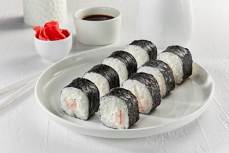 Ролл с сыром и креветкой