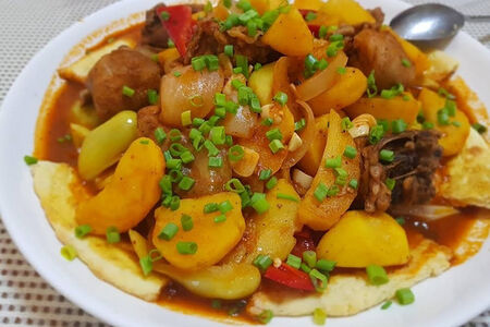 Жаркое по-кавказски