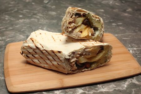 Шаурма Русская с грибами