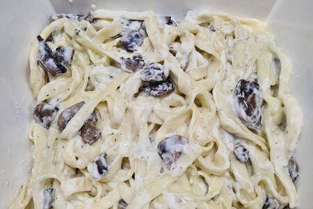 Паста с грибами