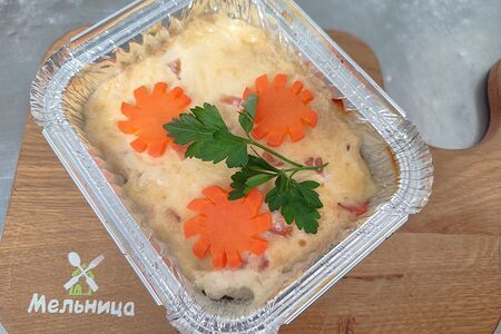 Картофель запеченный с курицей