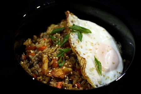 Тяхан с овощами