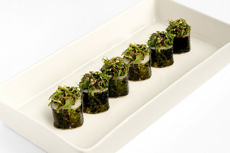 Ролл с тунцом и свежим салатом 6 шт