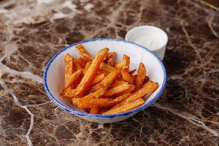 Картофель фри из батата