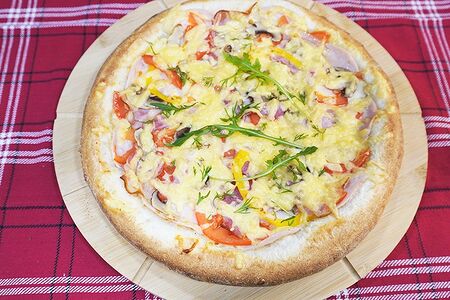 Пицца карбонара