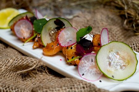 Попкорн из креветок