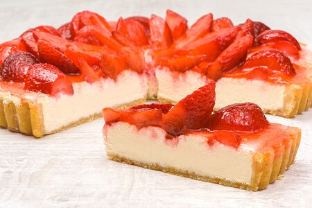 Чизкейк Клубничный