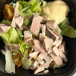 Салат с бужениной