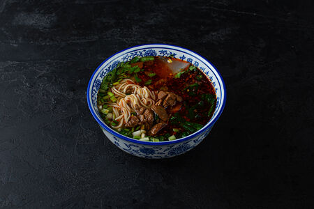 Ланьчжоу рамен с тушеной говядиной