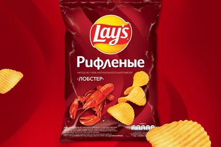 Lays рифленые Лобстер L